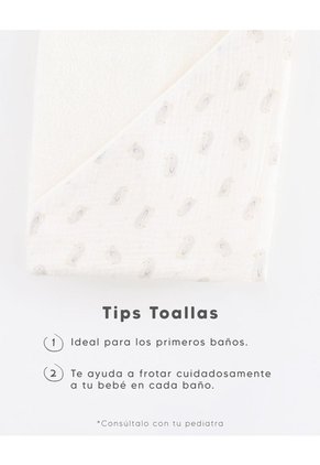 Toalla Para Bebé Tipo Delantal Algodón