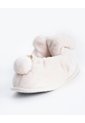 Pantuflas Conejo Crudo Unisex Beige de BABY FRESH