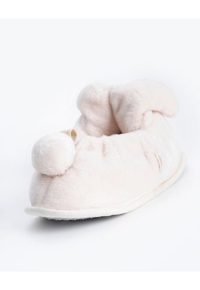 Pantuflas Conejo Crudo Unisex Beige
