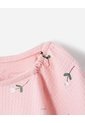 Vestido Medio Rosado Estampado Rosa de BABY FRESH