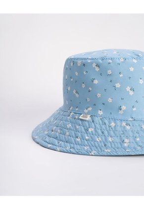 Gorro Tipo Pescador Estampado Niña Azul