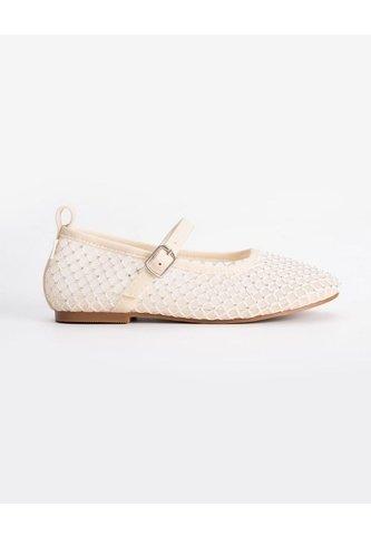 Bailarinas Malla Crudo Niña Beige BABY FRESH