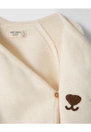 Conjunto Buzo + Pantalón Algodón Bebé Unisex Beige