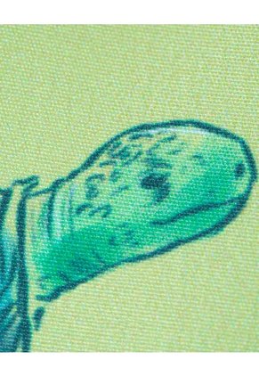 Pantaloneta De Baño Estampada Niño Verde
