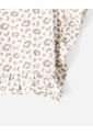 Camiseta Regular Animal Print Niña Beige de BABY FRESH