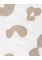 Camiseta Regular Animal Print Niña Beige de BABY FRESH