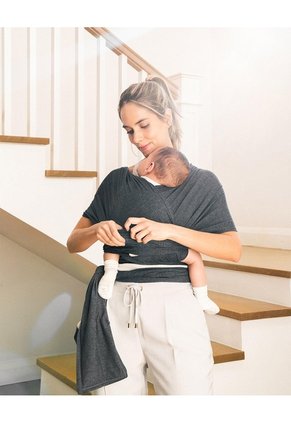 Fular Para Bebés Gris