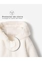 Chaqueta Textura Peluche Crema Unisex Beige de BABY FRESH