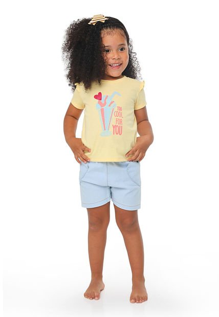 Camiseta Para Bebe Niña Baby Planet.