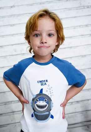 Camiseta Manga Corta Bebito / Baby Planet