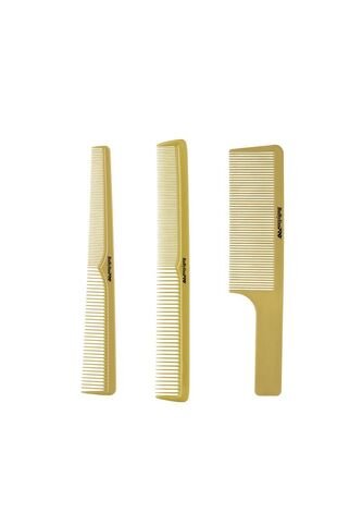 Set Peinillas Barberia X3 Unidades Gold Babyliss