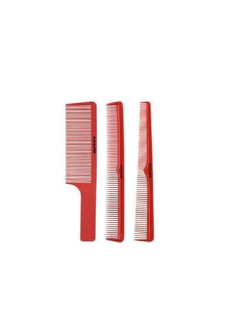 Set Peinillas Barberia X3 Unidades Rojo Babyliss