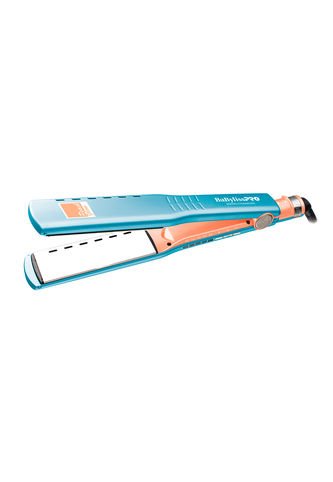 Plancha Profesional Babyliss 4093 Nano Titanium Vented Dry Peach Glow Blue Babyliss