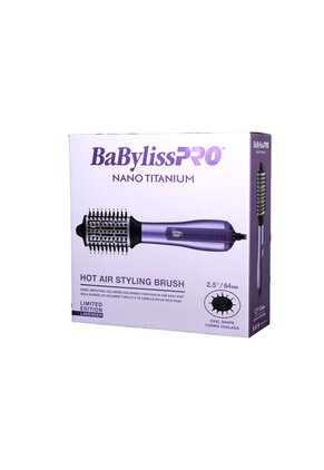 Cepillo Secador Babyliss Hot Air Brush Lavanda 2,5"