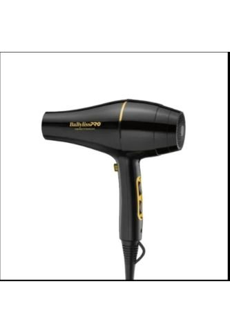 Secador Babyliss Pro Black Gold Nano Titanium 2000W Color Black/Gold BabylissPRO