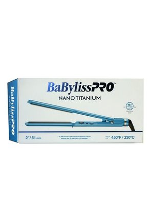 Plancha Profesional Babyliss 4074 Nano Titanio Ultra Delgada