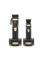 Combo Barbero Boost Black Cortadora Y Patillera Profesional Con Bases De Carga Babylisspro de BabylissPRO