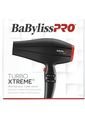 Secador Profesional Turbo Xtreme Negro Babyliss 2200W de BabylissPRO