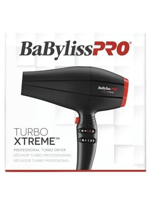 Secador Profesional Turbo Xtreme Negro Babyliss 2200W