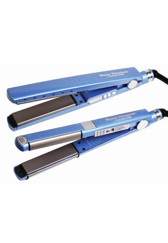 Combo Pp402 Plancha Nt 4091 Y 4081 Azul - Doble Voltaje BabylissPRO