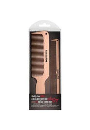 Set Peines Metalicos X2 Babyliss Rose Gold