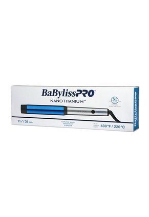 Pinza Rizadora Nanotitanium 1 ½" Color Azul Babyliss