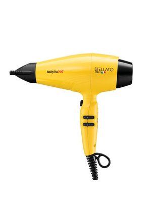 Secador Babyliss Stellato Amarillo 2400W Iónico 12 Velocidades