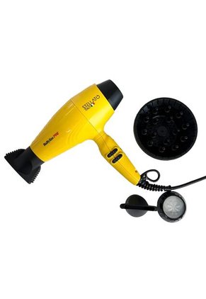 Secador Babyliss Stellato Amarillo 2400W Iónico 12 Velocidades