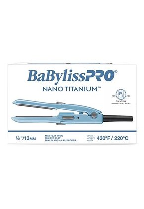 Plancha Mini Nano Titanium 12 Azul Babyliss