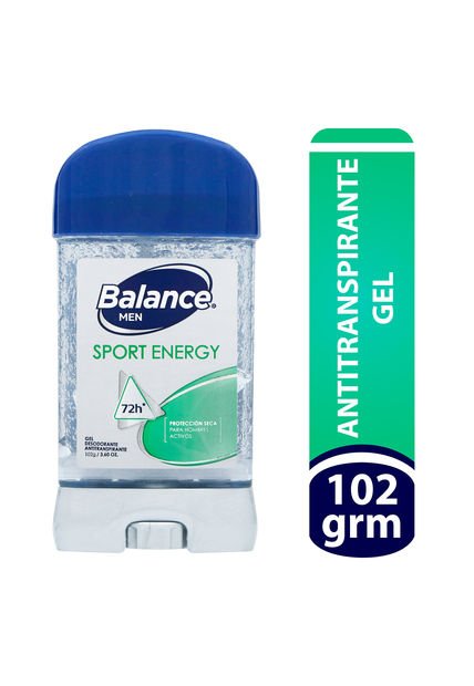 Desod Balance Gel Sport Energy Men 102 Gramos
