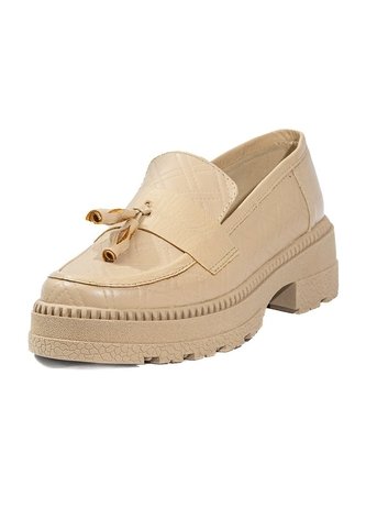 Mocasín Para Dama Beige Ballerinas Atenea Ballerinas