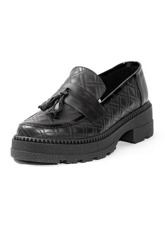 Mocasín Para Dama Negro Ballerinas Atenea Ballerinas