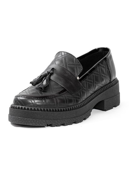 Mocasín Para Dama Negro Ballerinas Atenea