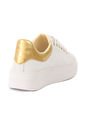 Tenis Blanco X Dorado Ballerinas Riley de Ballerinas