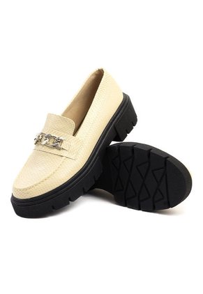 Mocasines Beige Ballerinas Gabriela