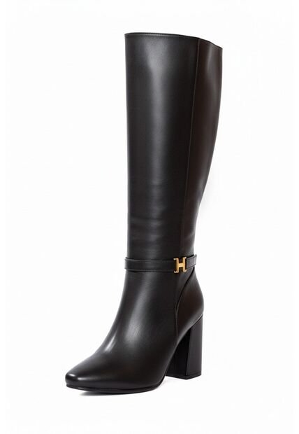 Bota Caña Alta Negra Ballerinas Renata 