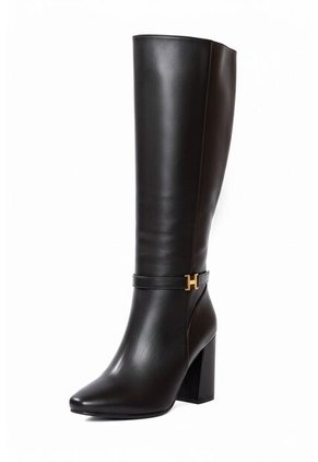 Bota Caña Alta Negra Ballerinas Renata