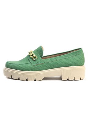 Mocasines Verde Ballerinas Gabriela