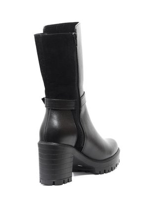 Bota Cuero Para Mujer Negro Ballerinas Kathy