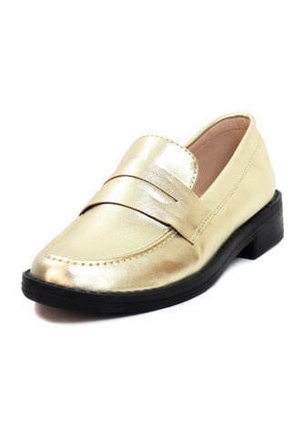 Mocasines Dorado Ballerinas Mariana Ballerinas