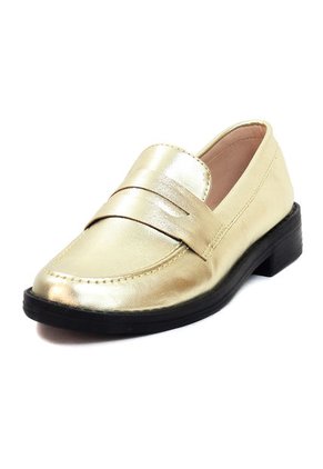 Mocasines Dorado Ballerinas Mariana