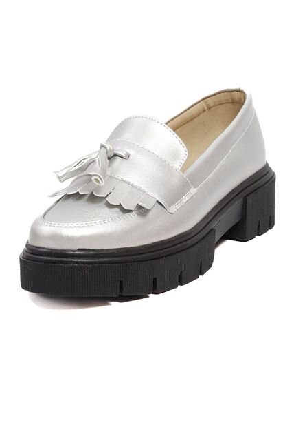 Mocasines Para Dama Gris Ballerinas Verona