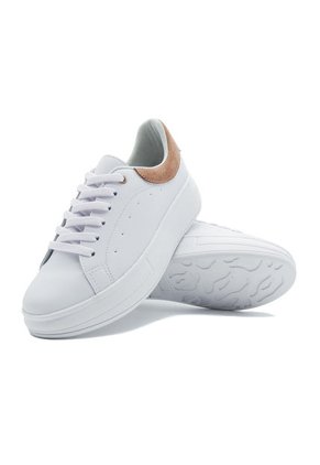 Tenis Blanco X Rosado Ballerinas Riley