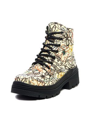 Bota Para Mujer Mándalas Beige Ballerinas Iris