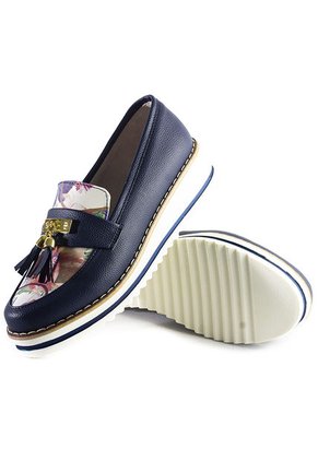 Zapato Azul Ballerinas Maribel