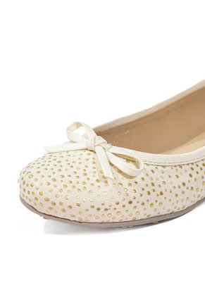 Baleta Dama Beige Ballerinas Lola