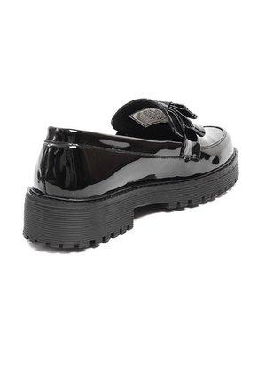 Mocasines Negros Ballerinas Lineth
