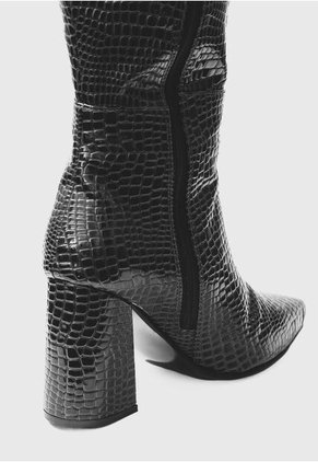 Bota Caña Alta Negro Ballerinas Jade