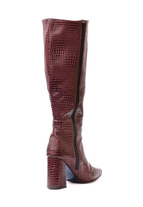 Bota Caña Alta Vinotinto Ballerinas Jade