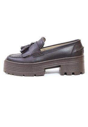 Mocasín Cuero Café Ballerinas Valeria